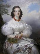 Portrait of a German Princess Francois Joseph Kinson